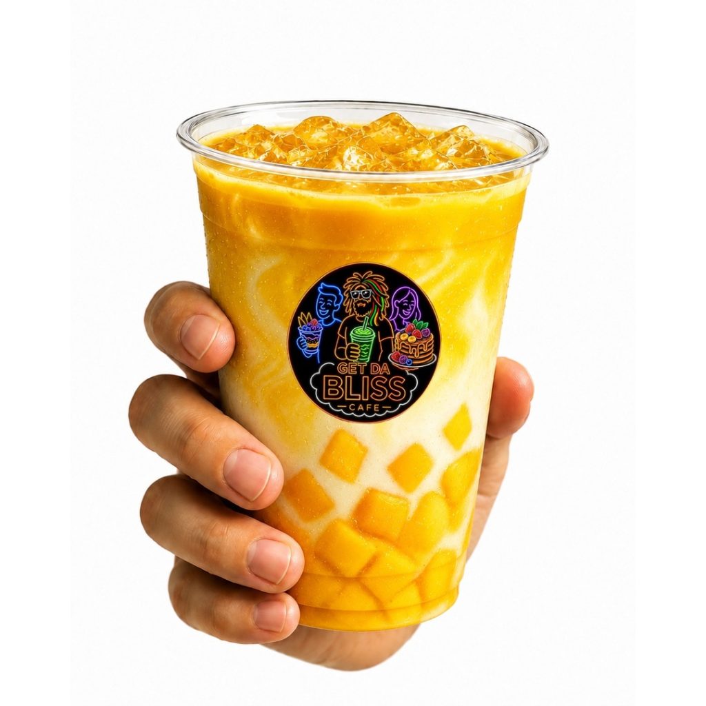 Mango Matcha in Frankfurt: Fruchtiger Genuss am Salzhaus