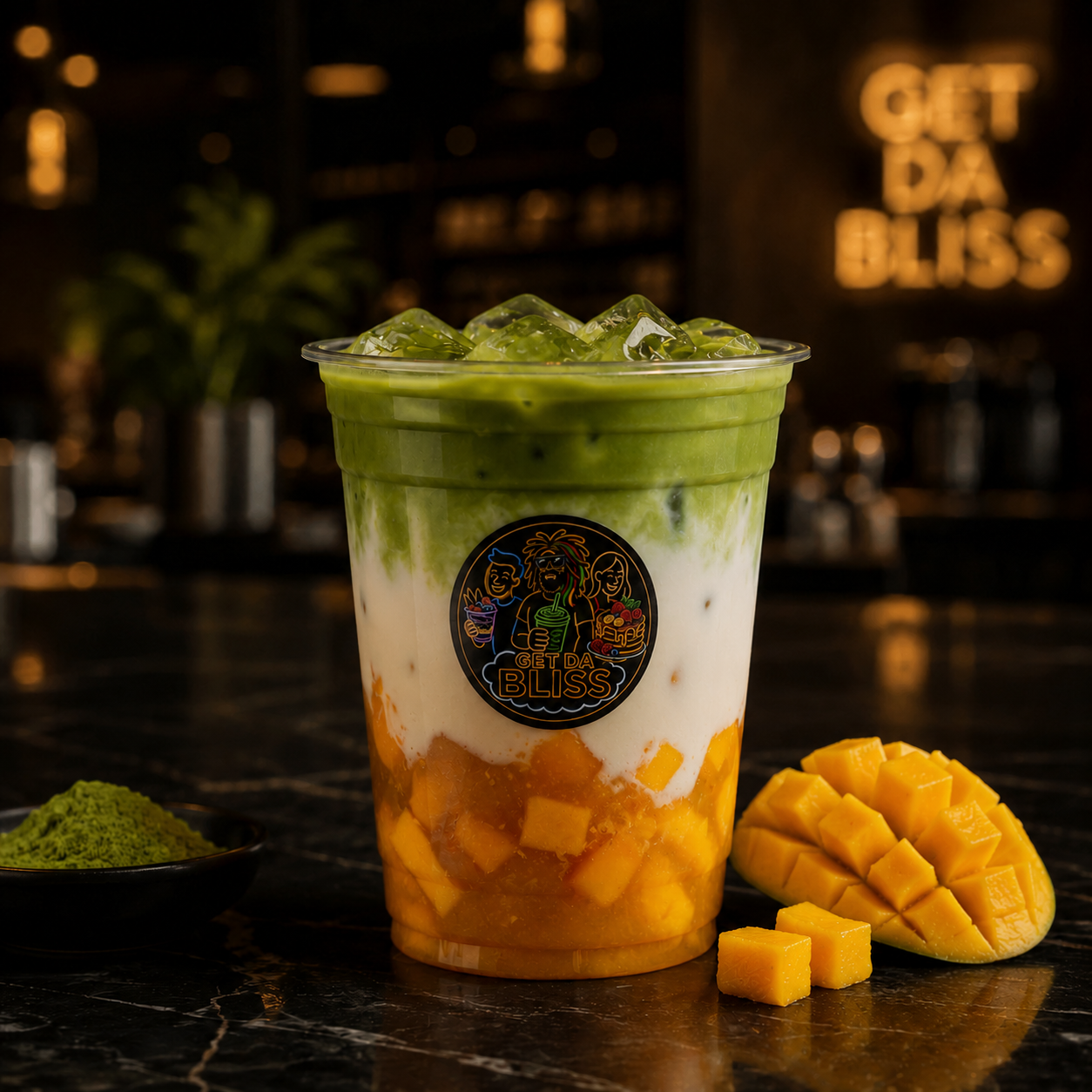 Café Frankfurt Mango Matcha